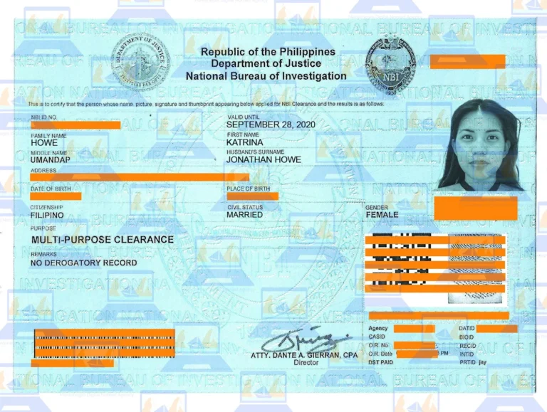 Hit Status in NBI Clearance