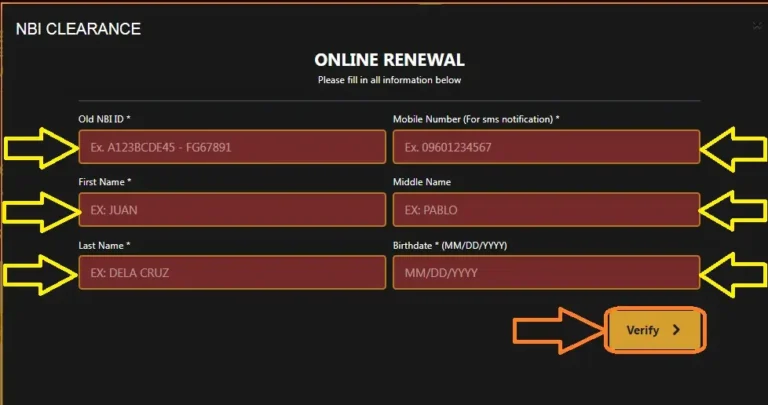 NBI Clearance Renewal